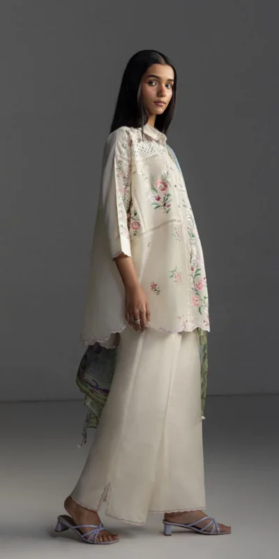 FC 1228 Cream Cambric Cotton Salwar Suit with Digital Print & Embroidery Work. Festive Deal ₹2499. Delivery 4-6 Working Days. Shop now. | Jump Suits, Salwar suit, Casual Suits, Creative suits, Designer Suits, Palazzo Suits, Party Wear Suits, Patiala Suits, Straight Suits