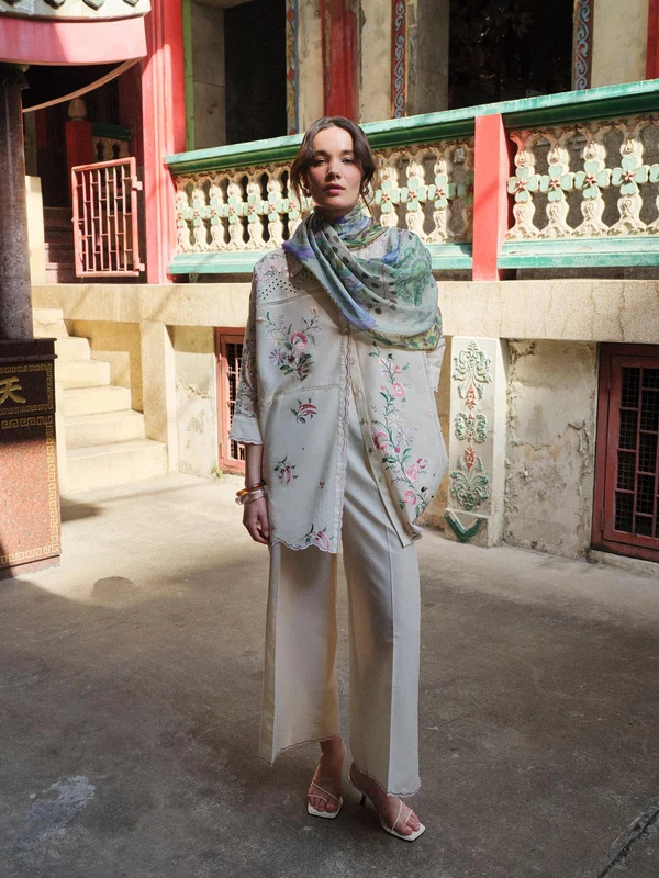 FC 1228 Cream Cambric Cotton Salwar Suit with Digital Print & Embroidery Work. Festive Deal ₹2499. Delivery 4-6 Working Days. Shop now. | Jump Suits, Salwar suit, Casual Suits, Creative suits, Designer Suits, Palazzo Suits, Party Wear Suits, Patiala Suits, Straight Suits