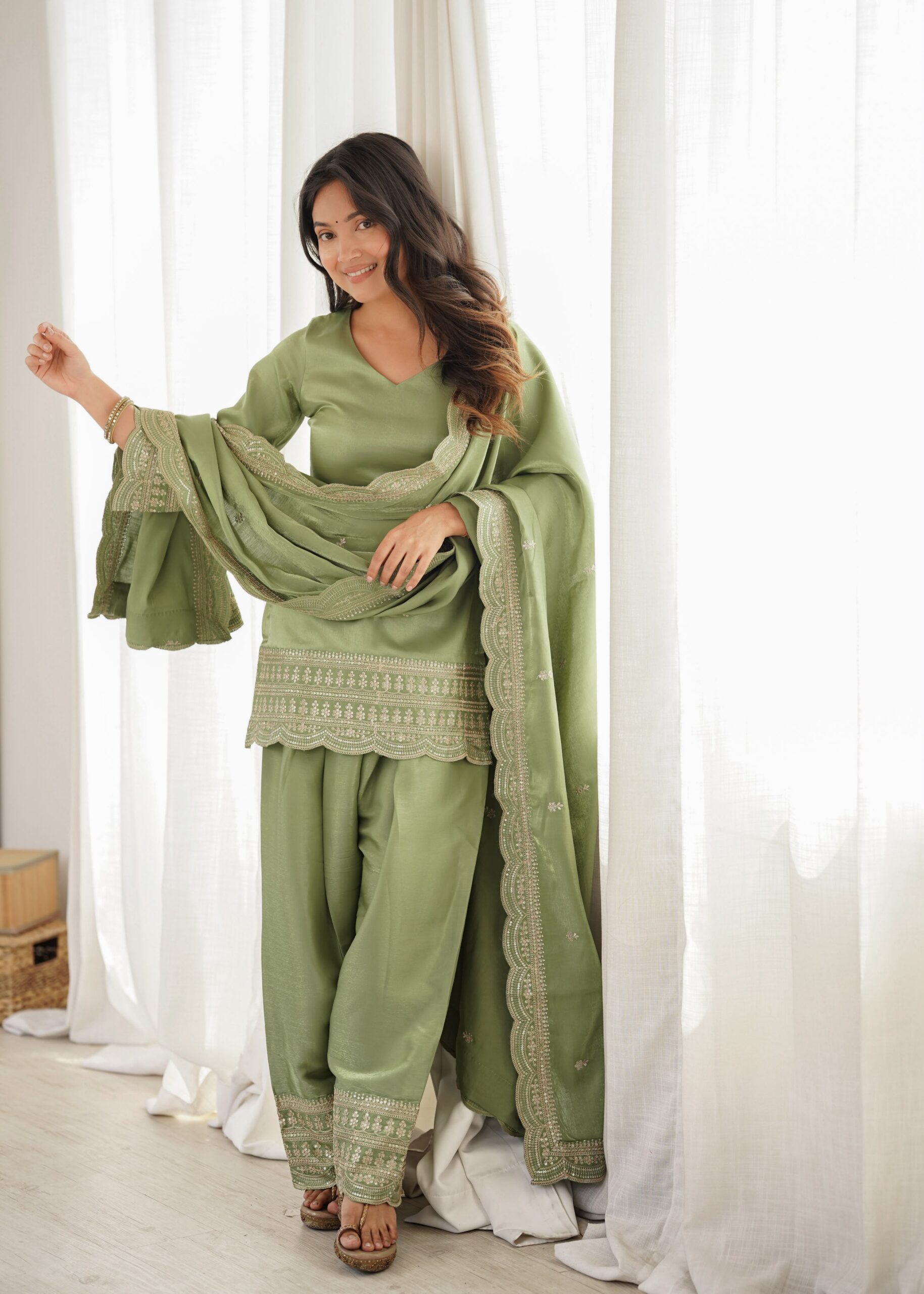 KB 304 Pista in Glass Roman Silk. Sequins Work & Embroidery Work Salwar Suit Festive Deal ₹1999. Delivery 4-6 Working Days. Shop now. | Jump Suits, Salwar suit, Casual Suits, Creative suits, Designer Suits, Palazzo Suits, Party Wear Suits, Patiala Suits, Straight Suits