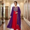 LG 2137 Purple Mul Chanderi Salwar Suit with Embroidery Work & Sequins Work. Festive Deal ₹2199. Delivery 4-6 Working Days. Shop nowp | Jump Suits, Salwar suit, Casual Suits, Creative suits, Designer Suits, Palazzo Suits, Party Wear Suits, Patiala Suits, Straight Suits