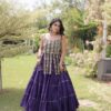 KA 5075 Purple Kora Cotton Lehenga Choli erfect for Wedding, Party, Haldi, Traditional Day, Makar Sankranti – . Special Price ₹2899. Delivery 4-6 Working | Lehenga, Bollywood Lehenga, Creative Lehenga, Designer Lehenga, Embroidered Lehenga, Party Wear Lehenga