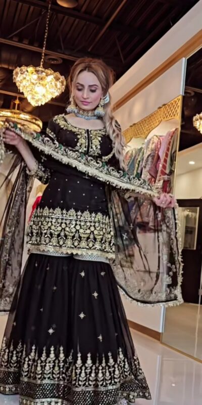 NF 1246 Black Faux Georgette Salwar Suit with Mirror Work & Embroidery Work. Get it for ₹2449. Delivery 4-6 Working Days. Shop now. | Jump Suits, Salwar suit, Casual Suits, Creative suits, Designer Suits, Palazzo Suits, Party Wear Suits, Patiala Suits, Straight Suits
