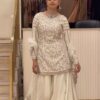 DB 47 White Faux Georgette Salwar Suit with Mirror Work & Embroidery Work. Get it for ₹2399. Delivery 4-6 Working Days. Shop now. | Jump Suits, Salwar suit, Casual Suits, Creative suits, Designer Suits, Palazzo Suits, Party Wear Suits, Patiala Suits, Straight Suits