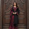 ST 242 Black Roman Silk Salwar Suit with Sequins Work & Embroidery Work. Available at ₹2099 only. Delivery 4-6 Working Days. Shop now. | Jump Suits, Salwar suit, Casual Suits, Creative suits, Designer Suits, Palazzo Suits, Party Wear Suits, Patiala Suits, Straight Suits
