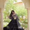 KA 5081 Black| Faux Georgette Lehenga Choli with Embroidery Work & Lace Work. Special Price ₹3099. Delivery 4-6 Working Days. Shop now. | Lehenga, Bollywood Lehenga, Creative Lehenga, Designer Lehenga, Embroidered Lehenga, Party Wear Lehenga