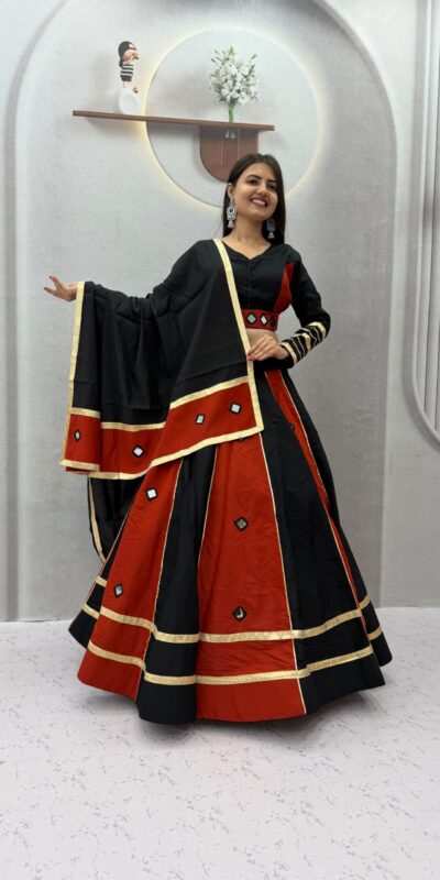 PC 599 Black Roman Silk Lehenga Choli Perfect for Wedding, Party, Eid, Reception, Durga Puja – Available at ₹2899 only. Delivery 4-6 Working Days. Shop now. | Lehenga, Bollywood Lehenga, Creative Lehenga, Designer Lehenga, Embroidered Lehenga, Party Wear Lehenga