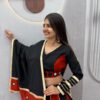PC 599 Black Roman Silk Lehenga Choli Perfect for Wedding, Party, Eid, Reception, Durga Puja – Available at ₹2899 only. Delivery 4-6 Working Days. Shop now. | Lehenga, Bollywood Lehenga, Creative Lehenga, Designer Lehenga, Embroidered Lehenga, Party Wear Lehenga