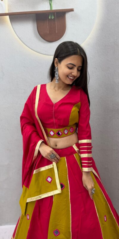 PC 599 Mustered Roman Silk Lehenga Choli Perfect for Wedding, Party, Eid, Reception, Durga Puja Available at ₹2899 only. Delivery 4-6 Working Days. Shop now. | Lehenga, Bollywood Lehenga, Creative Lehenga, Designer Lehenga, Embroidered Lehenga, Party Wear Lehenga
