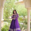 KA 5081 Purple| Faux Georgette Lehenga Choli with Embroidery Work & Lace Work. Special Price ₹3099. Delivery 4-6 Working Days. Shop now. | Lehenga, Bollywood Lehenga, Creative Lehenga, Designer Lehenga, Embroidered Lehenga, Party Wear Lehenga