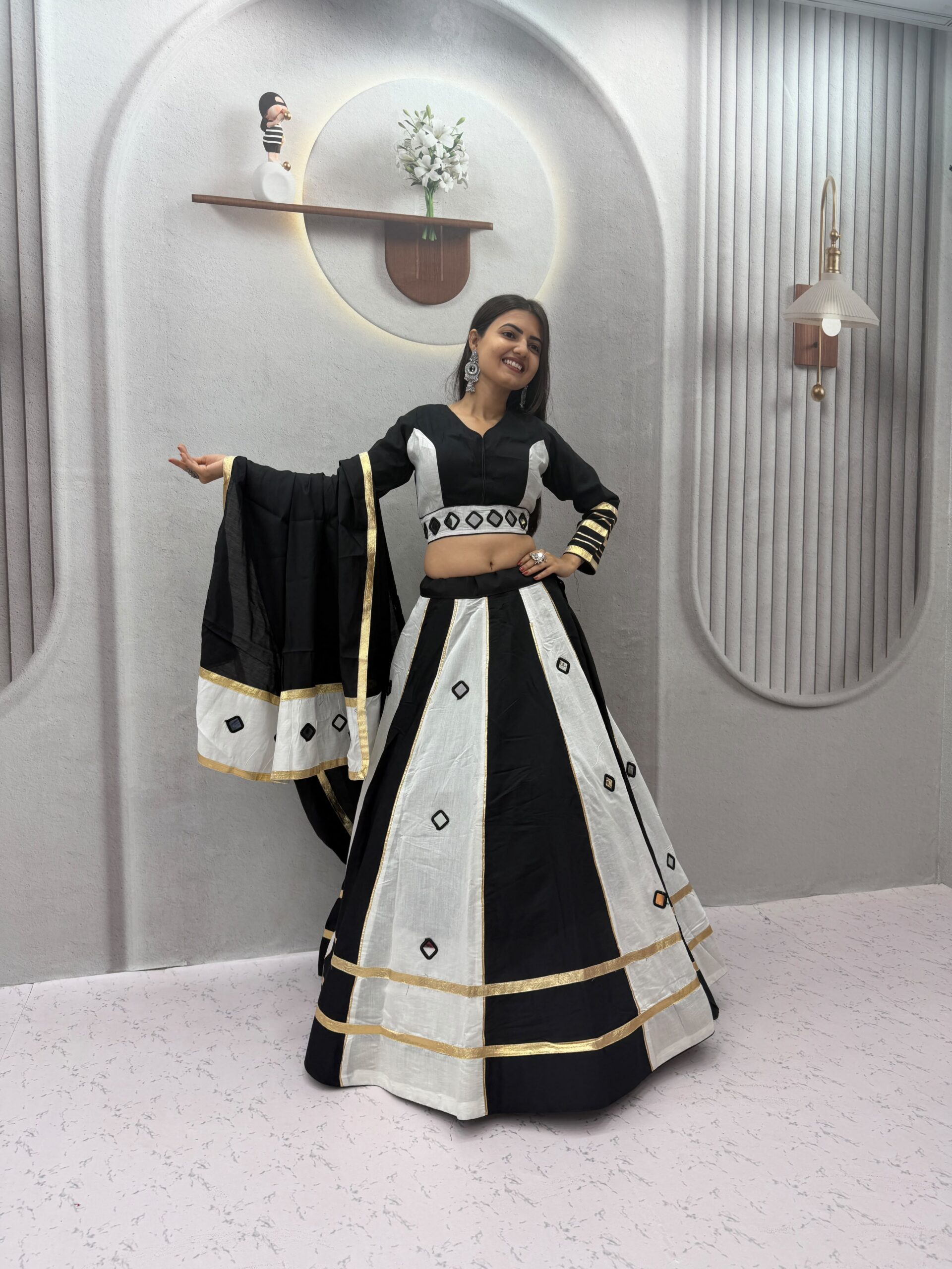 PC 599 White Roman Silk Lehenga Choli Perfect for Wedding, Party, Eid, Reception, Durga Puja Available at ₹2899 only. Delivery 4-6 Working Days. Shop now. | Lehenga, Bollywood Lehenga, Creative Lehenga, Designer Lehenga, Embroidered Lehenga, Party Wear Lehenga