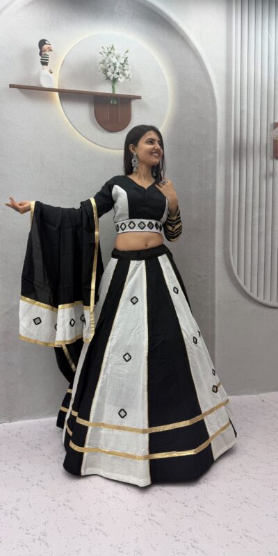 PC 599 White Roman Silk Lehenga Choli Perfect for Wedding, Party, Eid, Reception, Durga Puja Available at ₹2899 only. Delivery 4-6 Working Days. Shop now. | Lehenga, Bollywood Lehenga, Creative Lehenga, Designer Lehenga, Embroidered Lehenga, Party Wear Lehenga