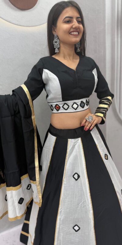 PC 599 White Roman Silk Lehenga Choli Perfect for Wedding, Party, Eid, Reception, Durga Puja Available at ₹2899 only. Delivery 4-6 Working Days. Shop now. | Lehenga, Bollywood Lehenga, Creative Lehenga, Designer Lehenga, Embroidered Lehenga, Party Wear Lehenga