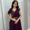 Ram 193 Wine | Faux Georgette Lehenga Choli with Embroidery Work & Lace Work. Special Price ₹2149. Delivery 4-6 Working Days. Shop now. | Lehenga, Bollywood Lehenga, Creative Lehenga, Designer Lehenga, Embroidered Lehenga, Party Wear Lehenga