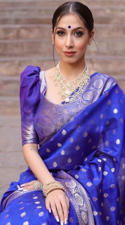 KP 7000 Blue Soft Lichi Silk Cloth Saree Perfect for Wedding, Party, Family Gatherings, Sangeet, Ethnic Day – . Festive Deal ₹1549. Delivery 4-6 Working | Sarees, Bollywood Sarees, Creative Sarees, Designer Sarees, Embroidered Sarees, Ethnic Saree, Modern Digital sarees, Party Wear Sarees