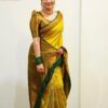KP 4039 Yellow Soft Lichi Silk Cloth Saree Perfect for Wedding, Party, Family Gatherings, Sangeet, Festive Deal ₹1599. Delivery 4-6 Working Days | Sarees, Bollywood Sarees, Creative Sarees, Designer Sarees, Embroidered Sarees, Ethnic Saree, Modern Digital sarees, Party Wear Sarees