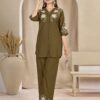 DIVA 169 Brown Colour Rayon Cotton Kurti with Embroidery Work. Introductory Price ₹1999. Delivery 4-6 Working Days. Shop now. | Kurti, Bollywood Kurti, Creative Kurtis, Designer Kurti, Party Wear Kurti, Selfie Kurti