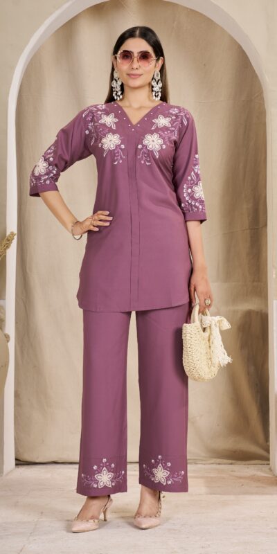DIVA 169 Onion Colour Rayon Cotton Kurti with Embroidery Work. Introductory Price ₹1999. Delivery 4-6 Working Days. Shop now. | Kurti, Bollywood Kurti, Creative Kurtis, Designer Kurti, Party Wear Kurti, Selfie Kurti