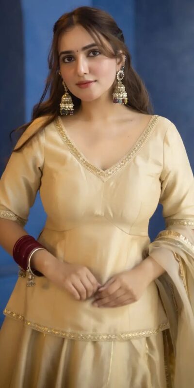 MF 541 Cream Vichitra Silk Salwar Suit with Embroidery Work. Wedding, Party, Festive, Events, Grab it for ₹2449. Delivery 4-6 Working Days. Shop now. | Jump Suits, Salwar suit, Casual Suits, Creative suits, Designer Suits, Palazzo Suits, Party Wear Suits, Patiala Suits, Straight Suits