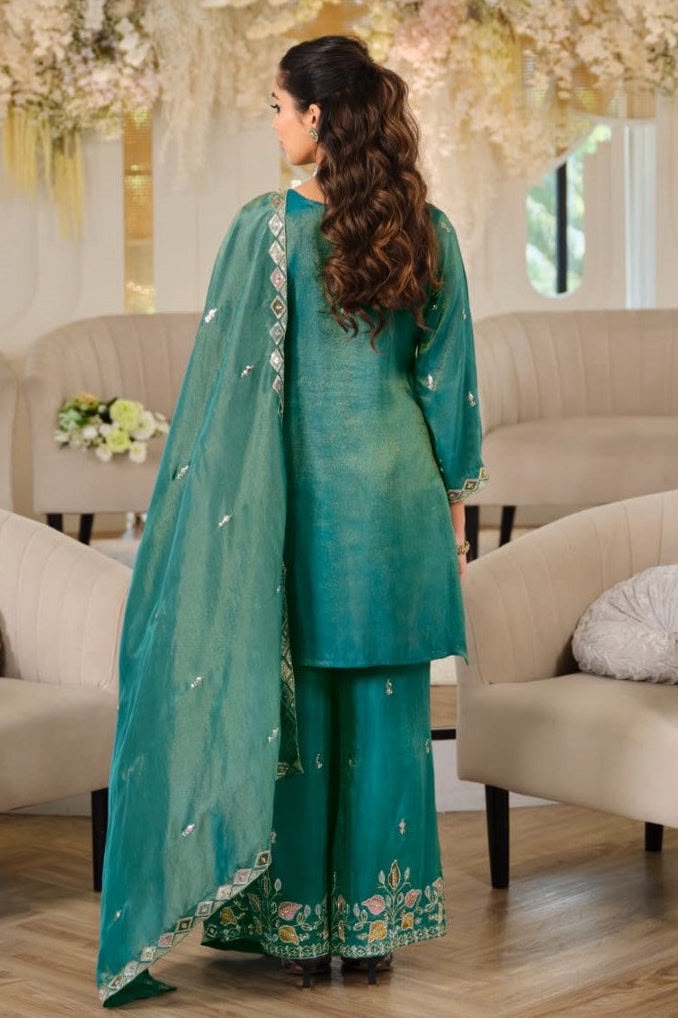 WW 1275 Firozi in Nc Moss Silk Sequins Work & Embroidery Work Salwar Suit . Festive Deal ₹2449. Delivery 4-6 Working Days. Shop now. | Jump Suits, Salwar suit, Casual Suits, Creative suits, Designer Suits, Palazzo Suits, Party Wear Suits, Patiala Suits, Straight Suits