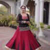 KA 5076 Black Rayon Embroidery Work & Cowrie Work Lehenga Choli . Grab it for ₹2749. Delivery 4-6 Working Days. Shop now. | Lehenga, Bollywood Lehenga, Creative Lehenga, Designer Lehenga, Embroidered Lehenga, Party Wear Lehenga