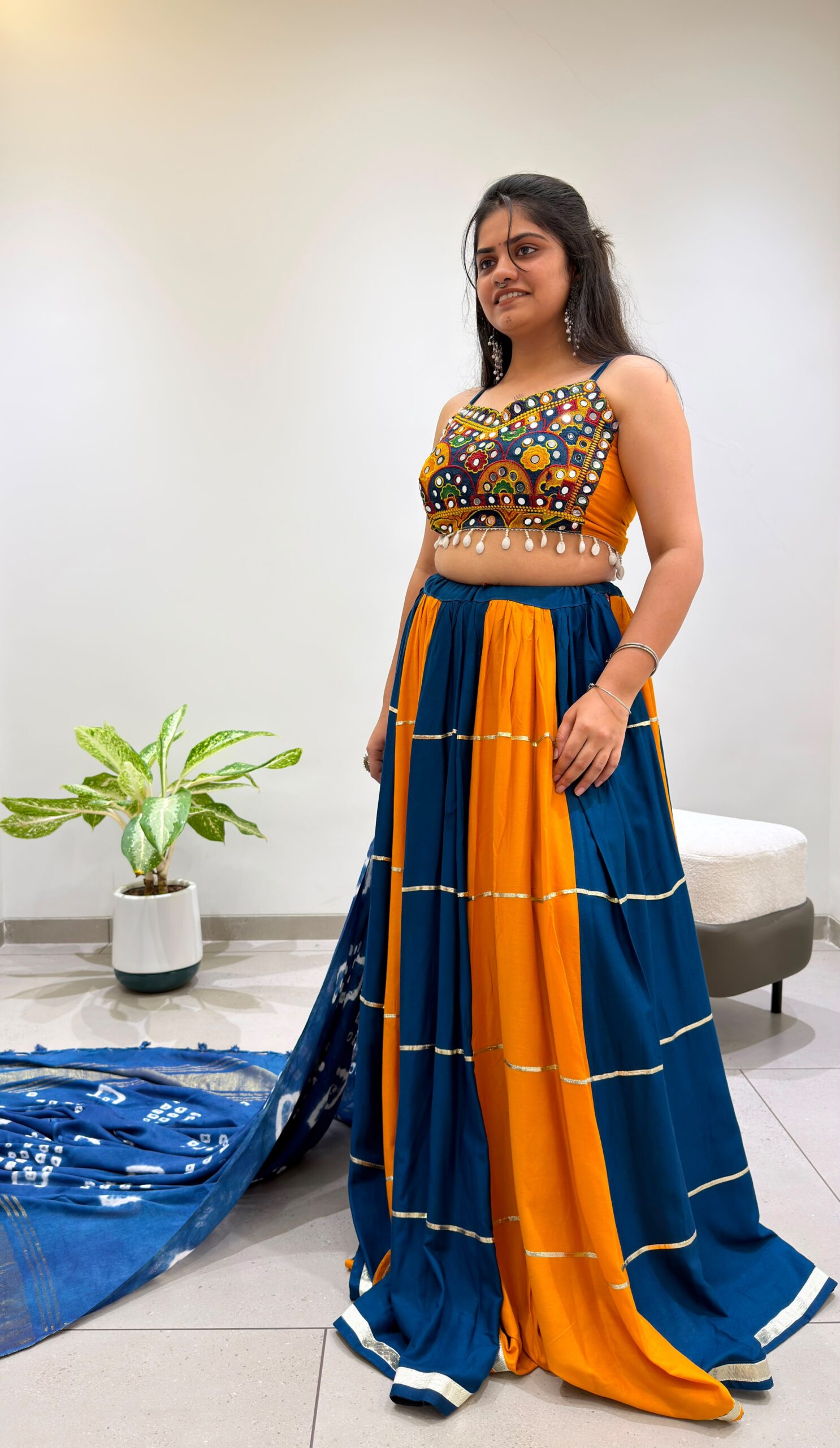 LG 657 Blue Color Rayon Embroidery Work & Cowrie Work Lehenga Choli . Grab it for ₹2449. Delivery 4-6 Working Days. Shop now. | Lehenga, Bollywood Lehenga, Creative Lehenga, Designer Lehenga, Embroidered Lehenga, Party Wear Lehenga
