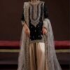 Peaceful Black Crape Silk Sequence Work Salwar Suit