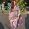 Super Lavender Fendy Silk Sequence Work Salwar Suit