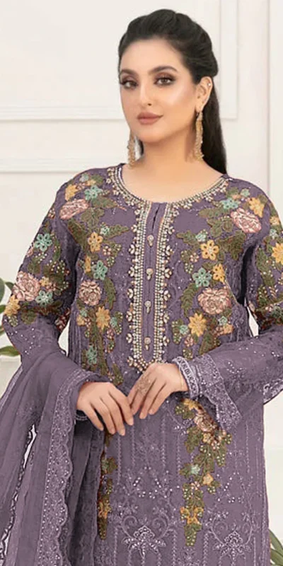 FC 5241 Lavender Crunchy Silk Salwar Suit Perfect for Wedding, Party, Sangeet, Anniversary, Housewarming Introductory Price ₹2799. Delivery 4-6 | Jump Suits, Salwar suit, Casual Suits, Creative suits, Designer Suits, Palazzo Suits, Party Wear Suits, Patiala Suits, Straight Suits