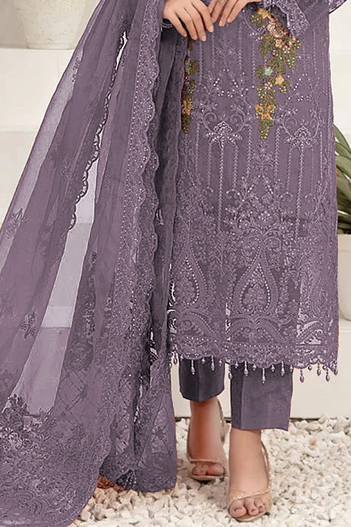 FC 5241 Lavender Crunchy Silk Salwar Suit Perfect for Wedding, Party, Sangeet, Anniversary, Housewarming Introductory Price ₹2799. Delivery 4-6 | Jump Suits, Salwar suit, Casual Suits, Creative suits, Designer Suits, Palazzo Suits, Party Wear Suits, Patiala Suits, Straight Suits