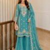 ZB 5077 Blue in Salsa Silk Embroidery Work & Sequins Work Salwar Suit . Get it for ₹2799. Delivery 4-6 Working Days. Shop now. | Jump Suits, Salwar suit, Casual Suits, Creative suits, Designer Suits, Palazzo Suits, Party Wear Suits, Patiala Suits, Straight Suits