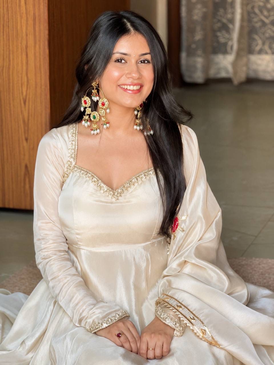 SSR 551 White Upada Silk Gown Perfect for Wedding, Party, Onam, Housewarming, Durga Puja –. Grab it for ₹2399. Delivery 4-6 Working Days. Shop now. | Gowns, Bollywood Gowns, Creative Gowns, Designer Gowns, Embroidered Gowns, Party Wear Gowns