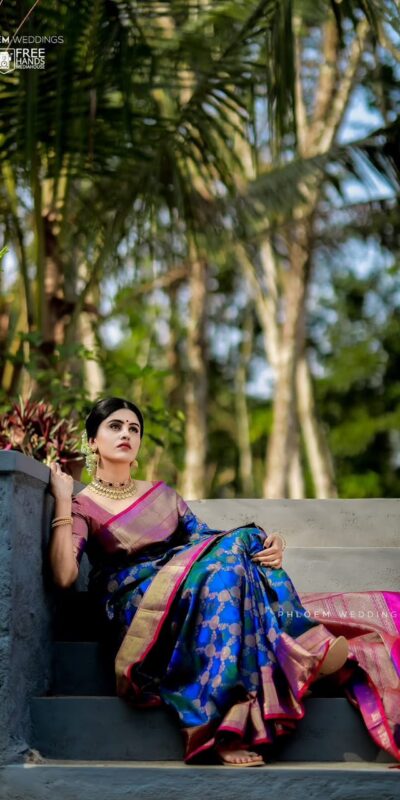 KPR 113 Royal Blue Soft Lichi Silk Saree with Lace Work & Lace Border. Introductory Price ₹1649. Delivery 4-6 Working Days. Shop now. | Sarees, Bollywood Sarees, Creative Sarees, Designer Sarees, Embroidered Sarees, Ethnic Saree, Modern Digital sarees, Party Wear Sarees
