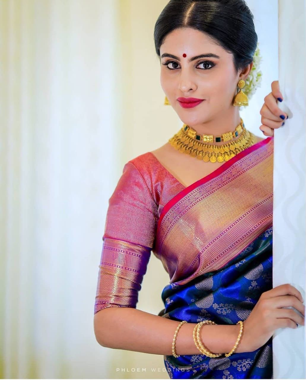KPR 113 Royal Blue Soft Lichi Silk Saree with Lace Work & Lace Border. Introductory Price ₹1649. Delivery 4-6 Working Days. Shop now. | Sarees, Bollywood Sarees, Creative Sarees, Designer Sarees, Embroidered Sarees, Ethnic Saree, Modern Digital sarees, Party Wear Sarees