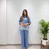 BE 496 Blue in Cotton Denim Embroidery Work & Sequins Work Kurti . Grab it for ₹1949. Delivery 4-6 Working Days. Shop now. | Kurti, Bollywood Kurti, Creative Kurtis, Designer Kurti, Party Wear Kurti, Selfie Kurti