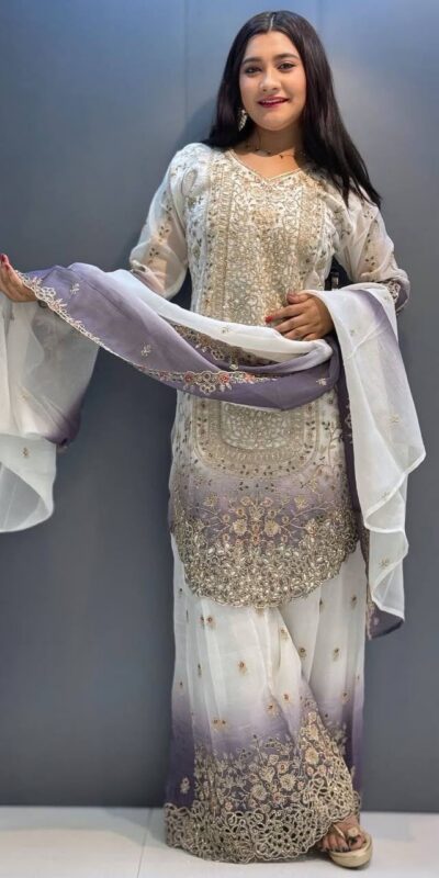 KF 1722 Lavender  in Star Georgette Embroidery Work Salwar Suit . Introductory Price ₹2349. Delivery 4-6 Working Days. Shop now. | Jump Suits, Salwar suit, Casual Suits, Creative suits, Designer Suits, Palazzo Suits, Party Wear Suits, Patiala Suits, Straight Suits