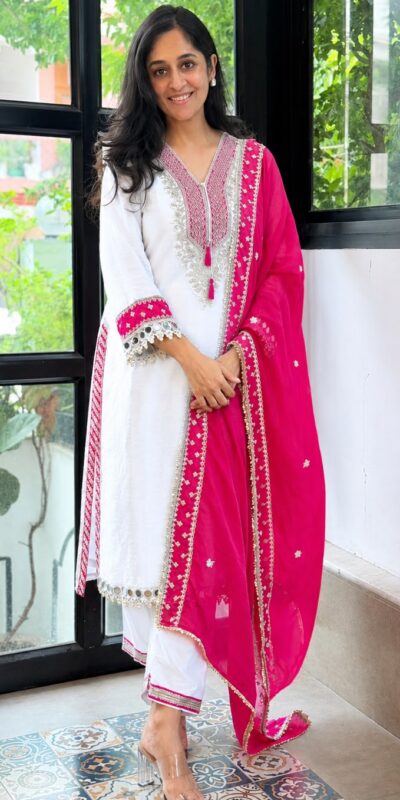 ZSR 3190 White Color Chinon Silk Embroidery Work Salwar Suit . Get it for ₹2349. Delivery 4-6 Working Days. Online Shop now. | Jump Suits, Salwar suit, Casual Suits, Creative suits, Designer Suits, Palazzo Suits, Party Wear Suits, Patiala Suits, Straight Suits