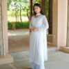 BE 499 Grey Georgette Salwar Suit with Mirror Work & Embroidery Work. Get it for ₹2149. Delivery 4-6 Working Days. Shop now. | Jump Suits, Salwar suit, Casual Suits, Creative suits, Designer Suits, Palazzo Suits, Party Wear Suits, Patiala Suits, Straight Suits