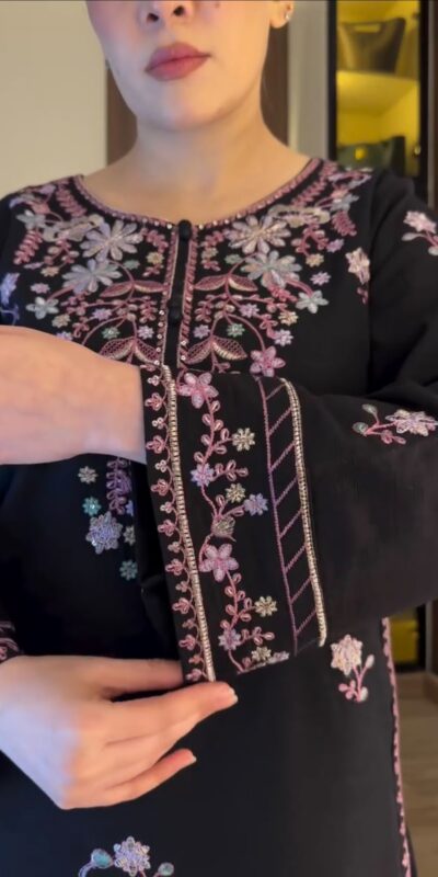 RTC 6081 Blacky Rayon Satin Salwar Suit with Embroidery Work & Thread Embroidery. Best Price ₹2349. Delivery 4-6 Working Days. Shop now. | Jump Suits, Salwar suit, Casual Suits, Creative suits, Designer Suits, Palazzo Suits, Party Wear Suits, Patiala Suits, Straight Suits