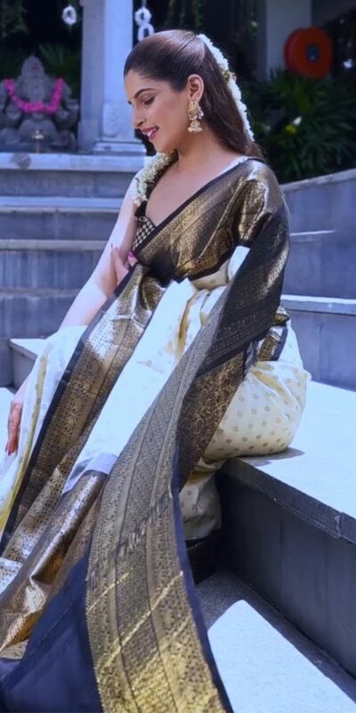 KP 6019 White Soft Lichi Silk Cloth. With Lace Work & Lace Border Saree . Grab it for ₹1649. Delivery 4-6 Working Days. Shop now. | Sarees, Bollywood Sarees, Creative Sarees, Designer Sarees, Embroidered Sarees, Ethnic Saree, Modern Digital sarees, Party Wear Sarees