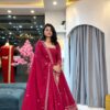 SSR 544 Pink in Crunchy Silk Embroidery Work & Lace Work Gown . Special Price ₹2399. Delivery 4-6 Working Days. Shop now. | Gowns, Bollywood Gowns, Creative Gowns, Designer Gowns, Embroidered Gowns, Party Wear Gowns