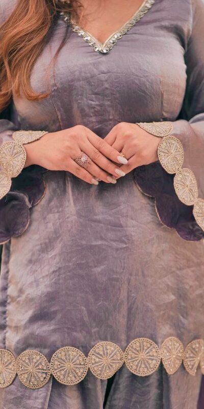MF 545 Lavender Fendy Silk Salwar Suitwith Embroidery Work & Lace Work. Now at just ₹2099. Delivery 4-6 Working Days. Shop now. | Jump Suits, Salwar suit, Casual Suits, Creative suits, Designer Suits, Palazzo Suits, Party Wear Suits, Patiala Suits, Straight Suits