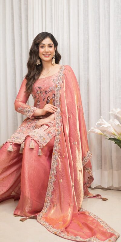 WW 1289 Pink Fendy Silk Salwar Suitwith Embroidery Work & Lace Work. Now at just ₹2999. Delivery 4-6 Working Days. Shop now. | Jump Suits, Salwar suit, Casual Suits, Creative suits, Designer Suits, Palazzo Suits, Party Wear Suits, Patiala Suits, Straight Suits