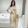 Nice Cream Fendy Sequins Work Salwar Suit