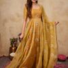Pretty Mastered Salsa Silk Thread Work Gown