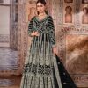 Super Black Butterfly Net Sequins Work Salwar Suit