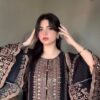 Super Black Rangoli Silk Sequins Work Salwar Suit