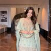 Super Light Pista Germane Chinon Embroidery Work Salwar Suit