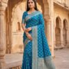 MB 3328 Blue Dolla Silk Saree Perfect for Wedding, Party, Sangeet, Family Gatherings, Karwa Chauth – . Exclusive Offer ₹2199. Delivery 4-6 Working Days. | Sarees, Bollywood Sarees, Creative Sarees, Designer Sarees, Embroidered Sarees, Ethnic Saree, Modern Digital sarees, Party Wear Sarees