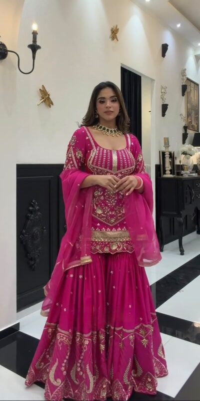 MF 523 Pin Sindoor Silk Salwar Suit k with Sequins Work & Embroidery Work. Special Price ₹2849. Delivery 4-6 Working Days. Shop now. | Jump Suits, Salwar suit, Casual Suits, Creative suits, Designer Suits, Palazzo Suits, Party Wear Suits, Patiala Suits, Straight Suits