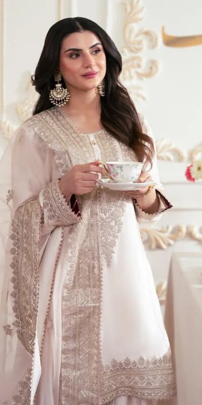 LG 2160 White French Crep Silk Salwar Suit Perfect for Wedding, Party, Engagement, Baisakhi, Pongal – . Special Price ₹2799. Delivery 4-6 Working Days | Jump Suits, Salwar suit, Casual Suits, Creative suits, Designer Suits, Palazzo Suits, Party Wear Suits, Patiala Suits, Straight Suits